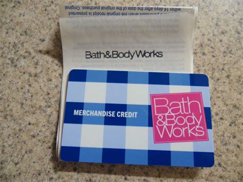 bath and body works credit card